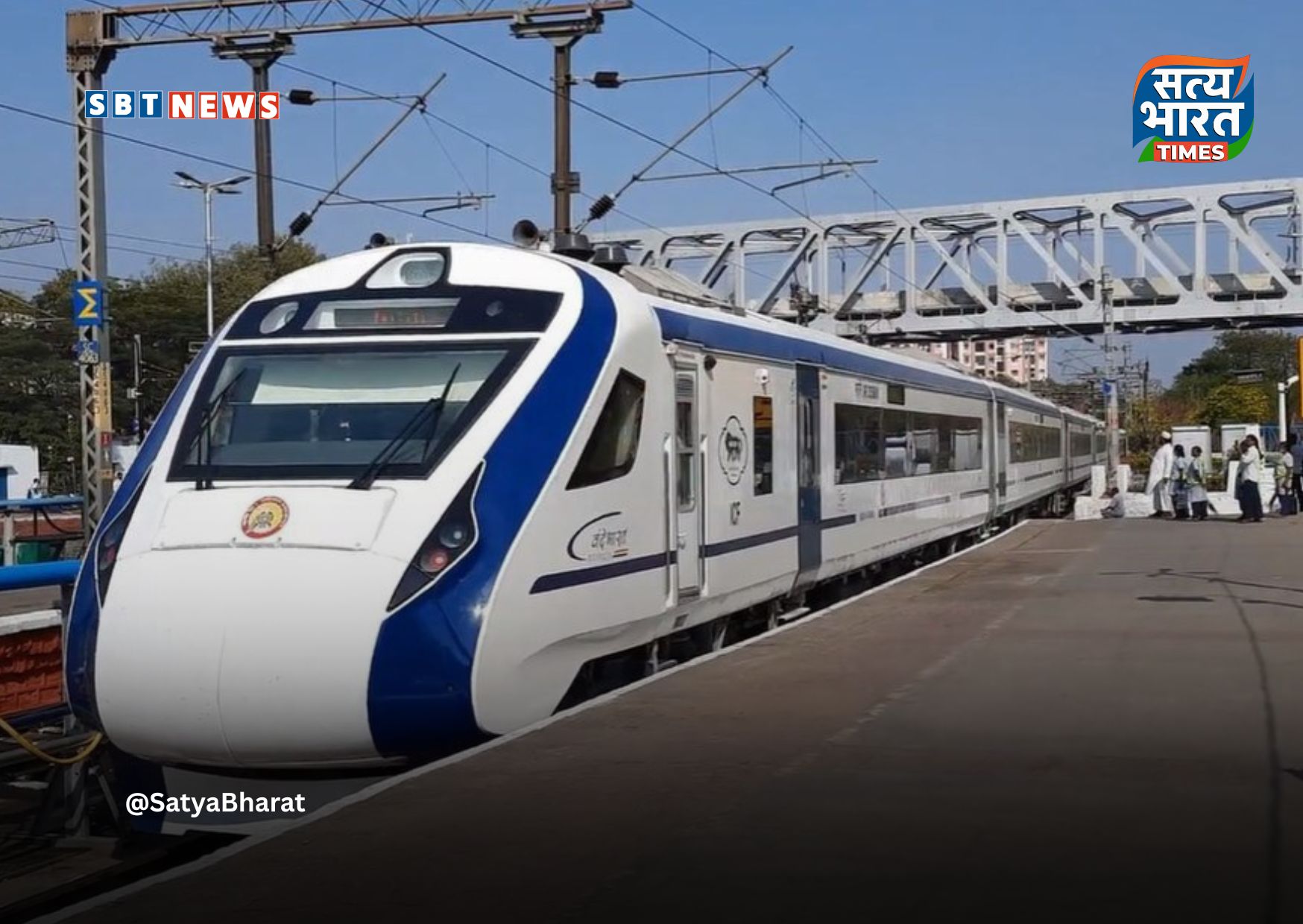 गोरखपुर जा रही वंदे भारत एक्सप्रेस पर पत्थरबाजी, यात्री दहशत में; रेलवे जांच में जुटा!